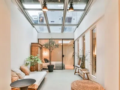 Gietvloer lounge brussel